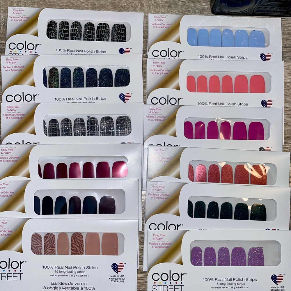 Color Street Bundle -- retired, new, you pick 3!